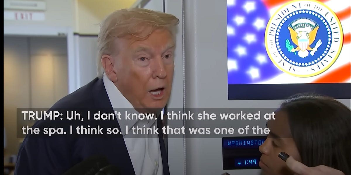 How Can Y'all Talk About Trump's Epstein Dementia Confessions In The Middle Of A TSUNAMI WARNING?