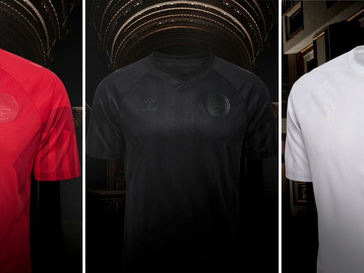Denmark unveil World Cup 'protest' kits criticising Qatar's human rights  record | Denmark | The Guardian