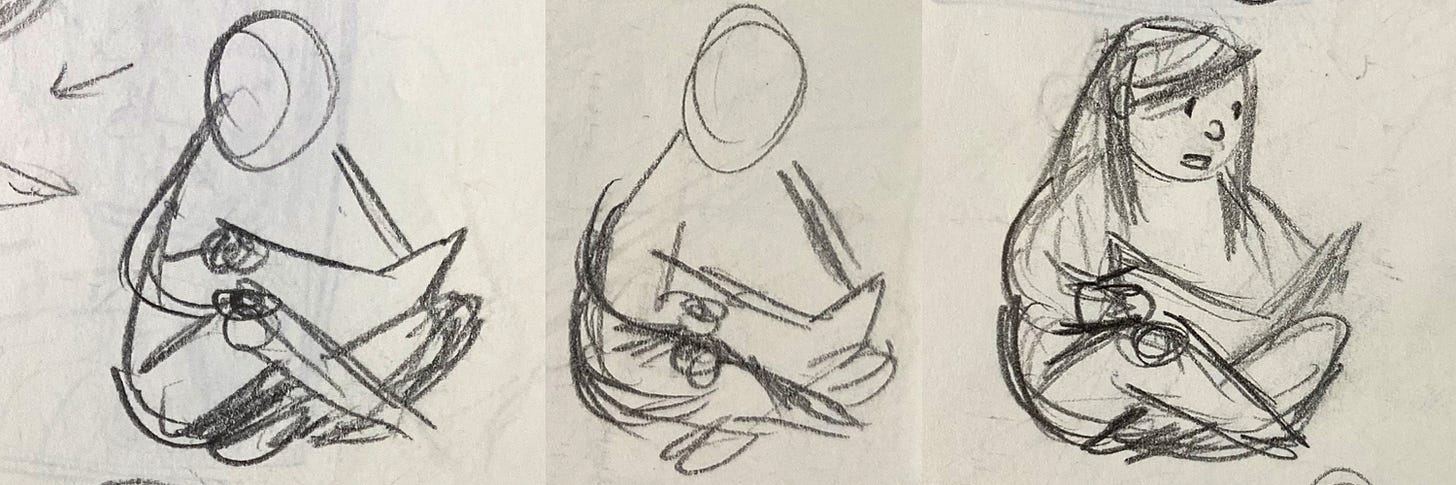 Illustration thumbnails by Jennifer M Potter