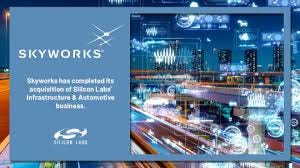 Skyworks Completes Acquisition of the Infrastructure & Automotive Business of Silicon Labs | Skyworks Solutions, Inc. Skyworks Completes Acquisition of the Infrastructure & Automotive Business of Silicon Labs | Skyworks Solutions, Inc.
