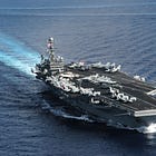 Carrier Theodore Roosevelt Leaves San Diego for Arabian Sea, Trump Confirms Iran Mediator Contact