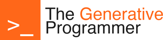The Generative Programmer