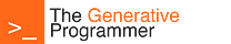 The Generative Programmer