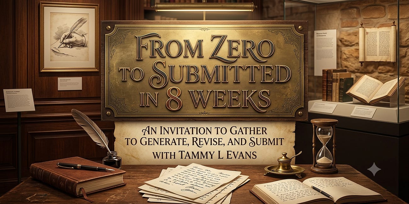 From Zero to Submitted in 8 Weeks
