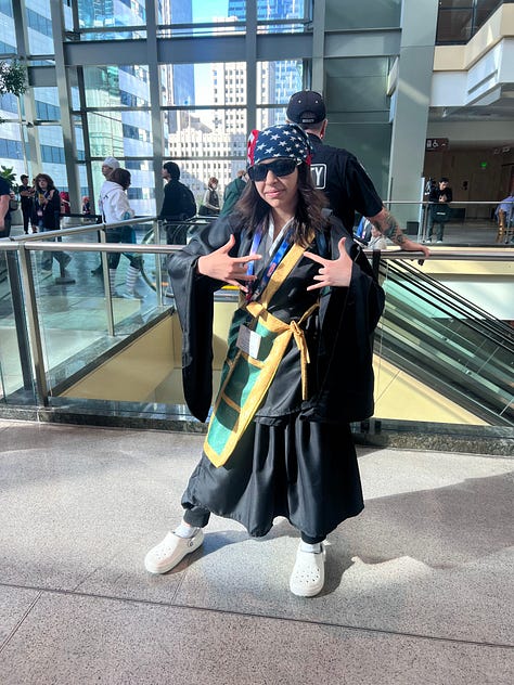 chef sukuna, all american kenjaku, accurate to a t nobara cosplays