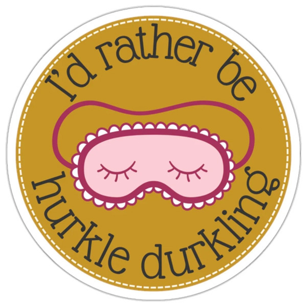 Word of the Day: HURKLE DURKLE - by Mike Bergin