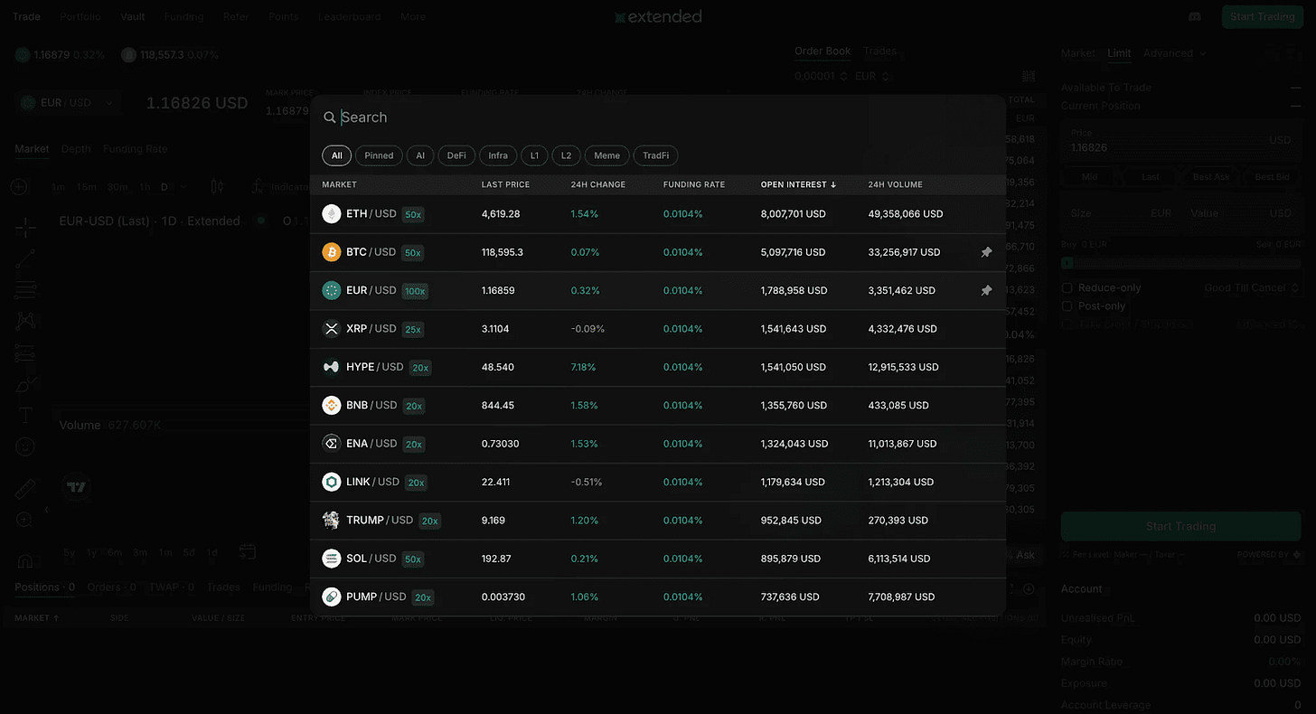 Perp trading