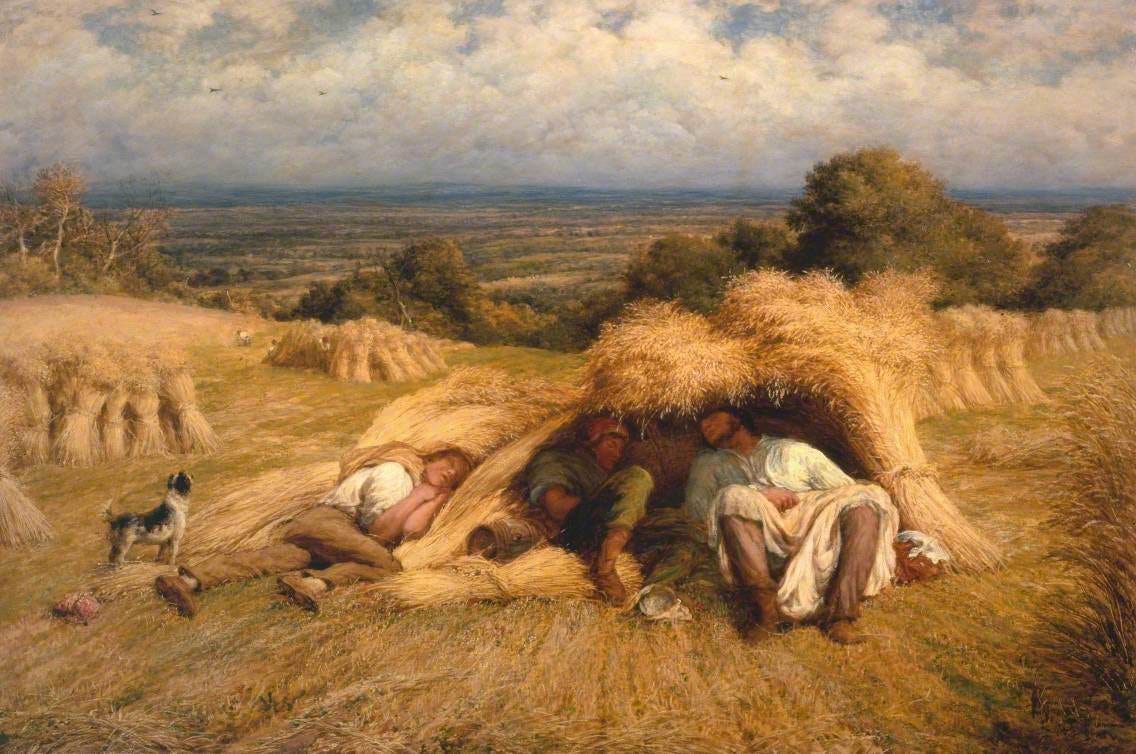 Reapers, Noonday Rest (1865), Tate Britain