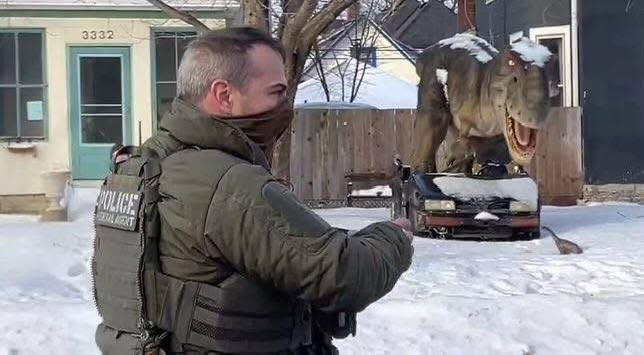 May be an image of text