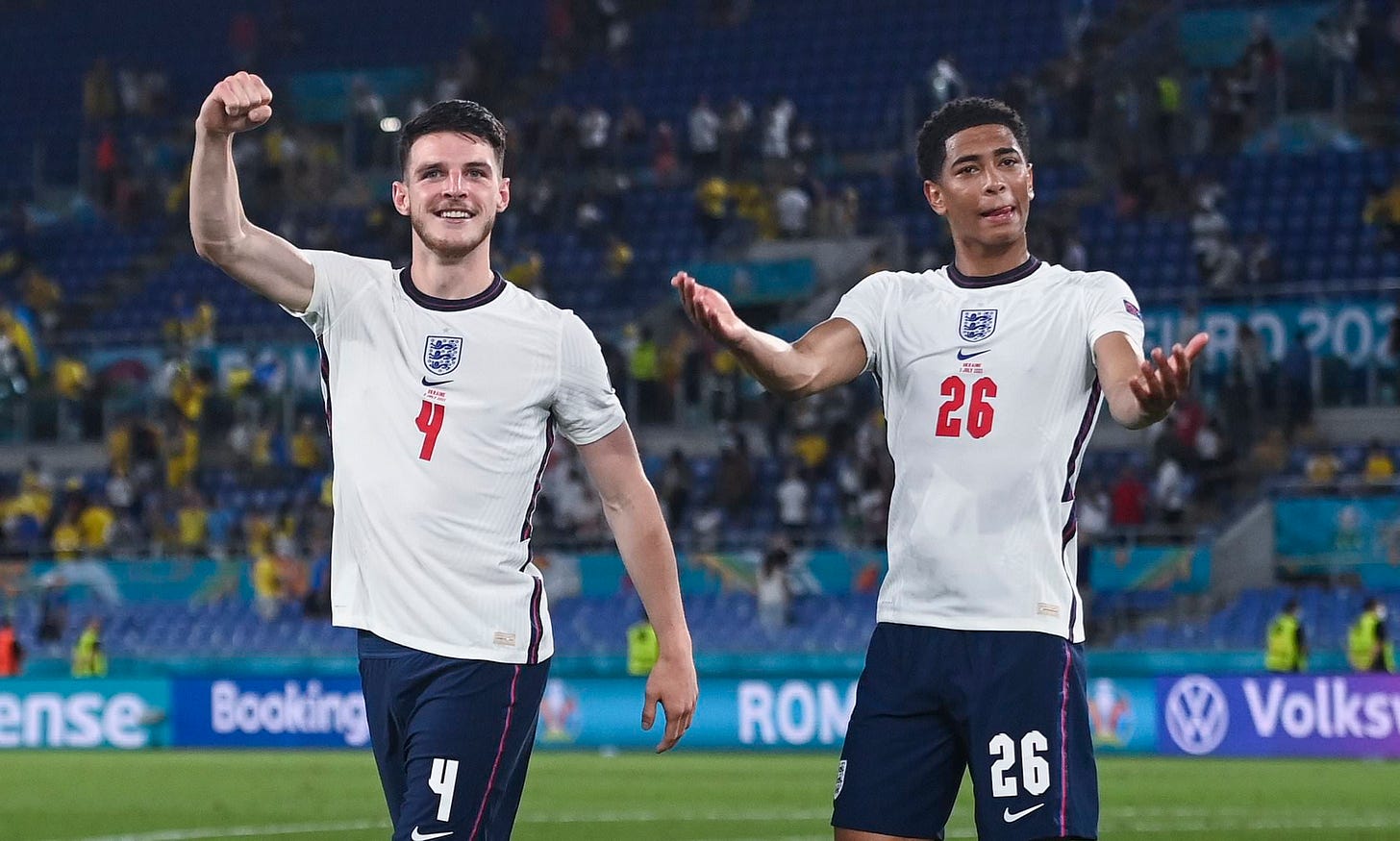 Jude Bellingham talks up England midfield partnership with Declan Rice at  the World Cup | Daily Mail Online