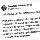 RFK Jr. Responds to Trump Executive Order on Glyphosate