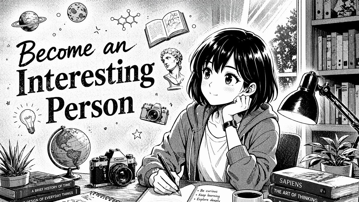 Why You Should Aim to Become an Interesting Person, Not Just a ...