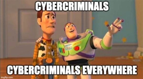 Cybercriminals Toystory Meme
