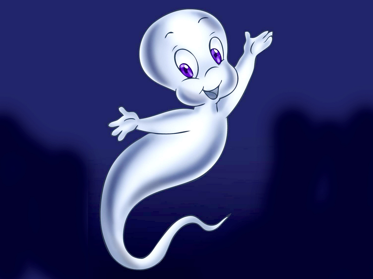 Casper the Friendly Ghost HD Wallpaper - Classic TV Show Charm