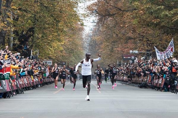 With second World Athlete of the Year honour, Kipchoge shows there's no limit| News With second World Athlete of the Year honour, Kipchoge shows there's no limit| News