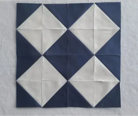 Half-Square Triangle Layout - Diamonds Half-Square Triangle Layout - Diamonds