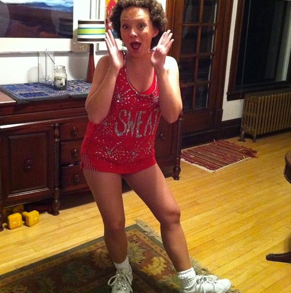 A photo from the BEST Halloween of my life.