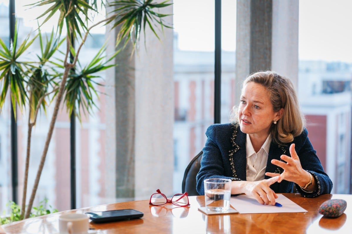 Nadia Calviño: "We must ensure that ideas, technologies and companies born in Europe stay here" Nadia Calviño: "We must ensure that ideas, technologies and companies born in Europe stay here"