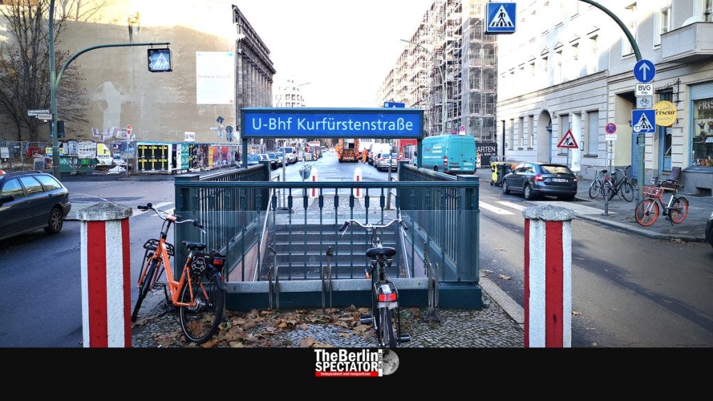 'Kurfürstenstrasse' in Berlin is known as a crime hotspot.