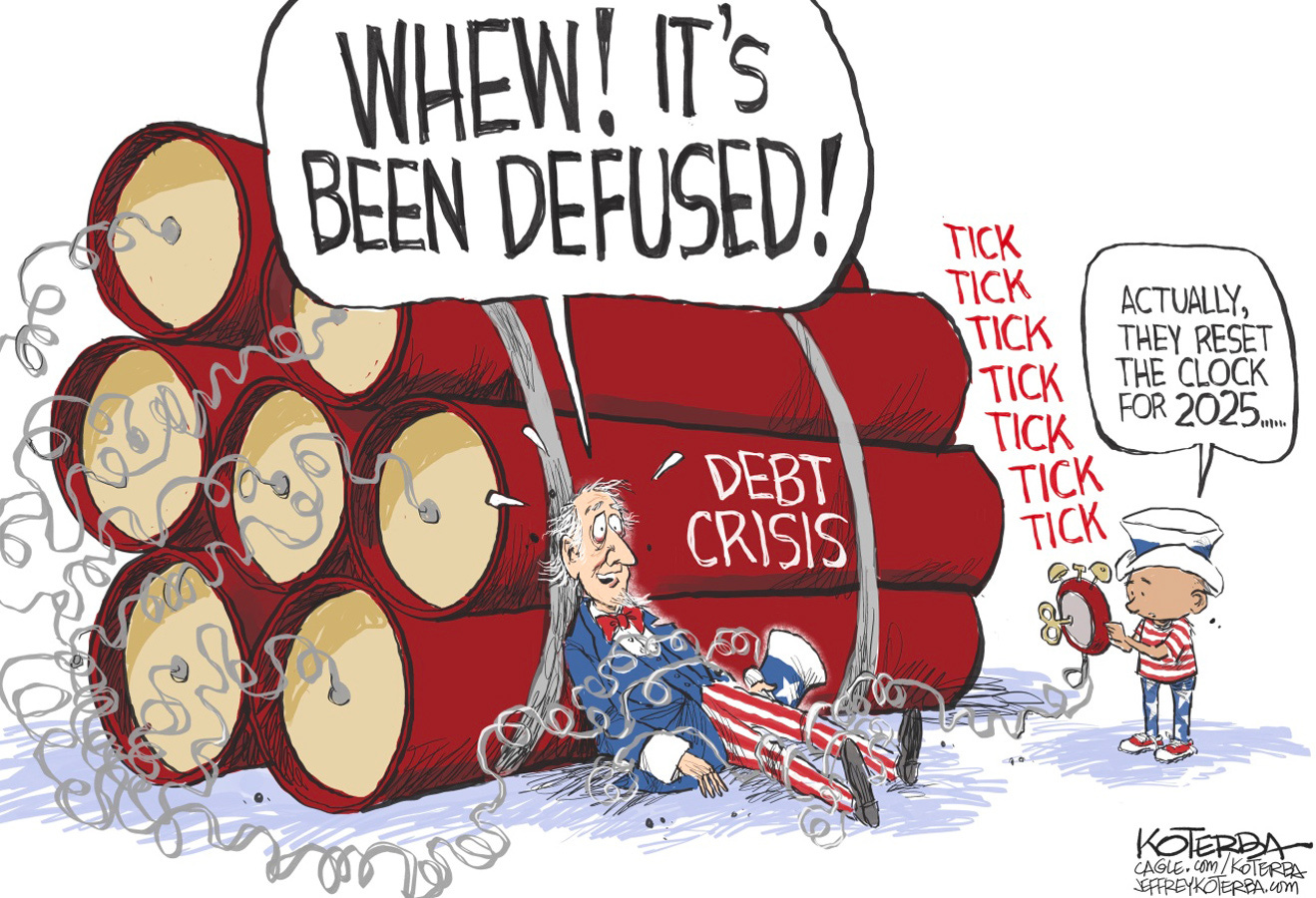 Debt Crisis Defused? & Insults For All | CT News Junkie