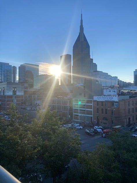 Various photos of scenic important places in Nashville