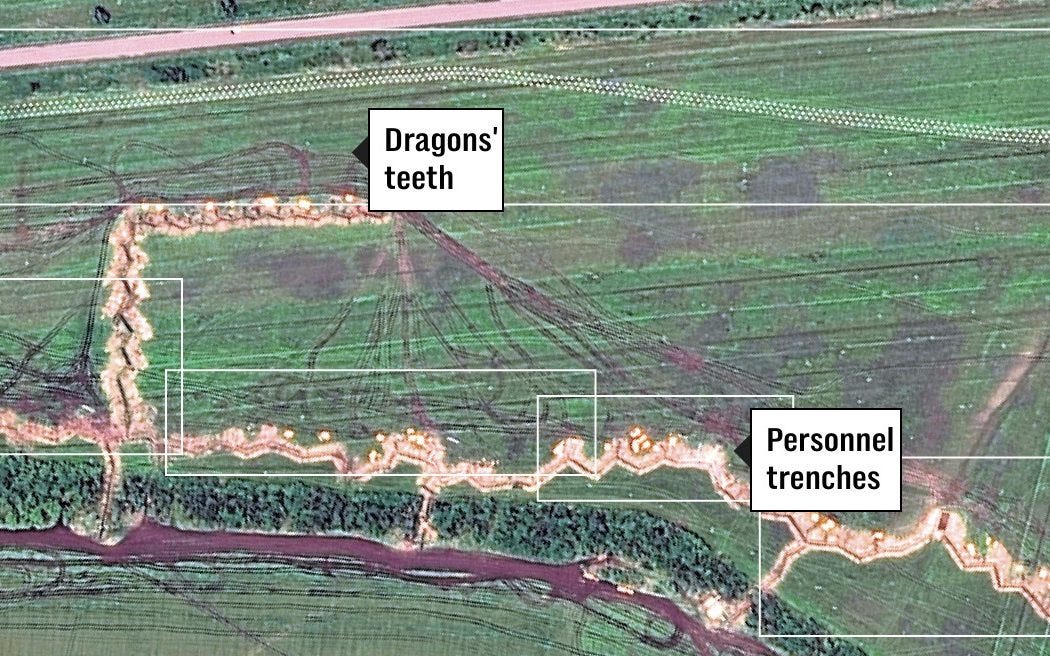 The complex Russian fortifications Ukraine needs to break through in its counter-offensive The complex Russian fortifications Ukraine needs to break through in its counter-offensive
