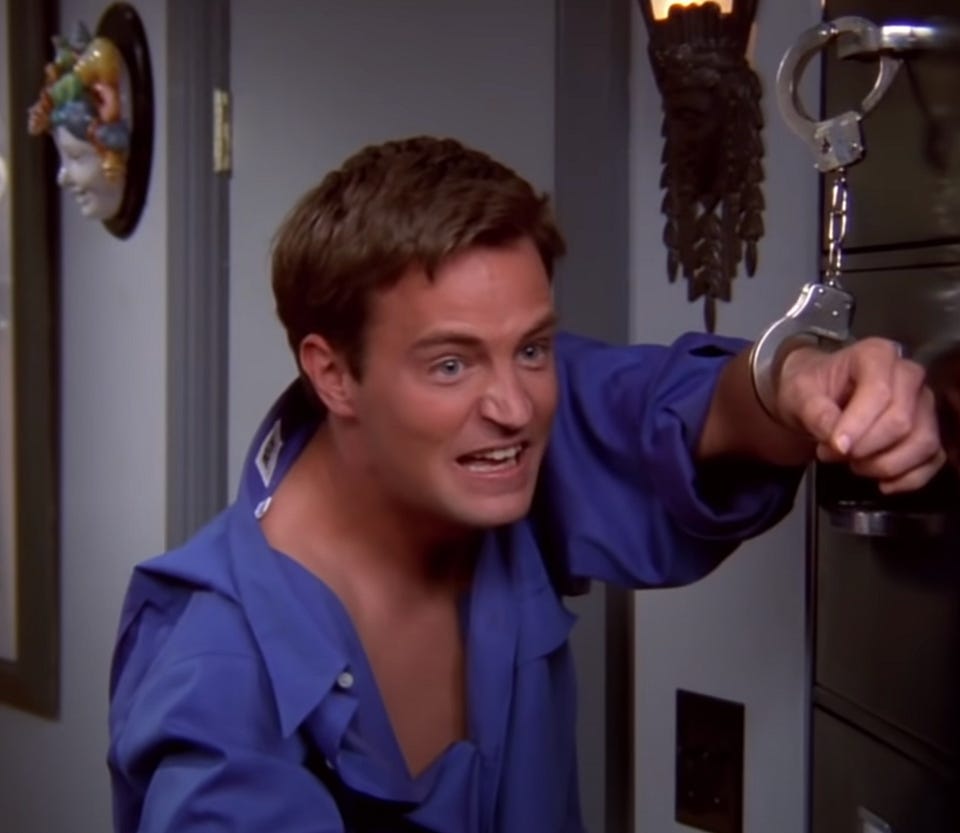 The best Chandler scene isn't just funny. It shows Matthew Perry's poignant impact | The Independent