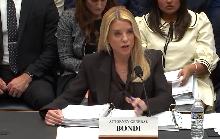 BOMBSHELL: Bondi EXPLODES in Capitol Hill Chaos!