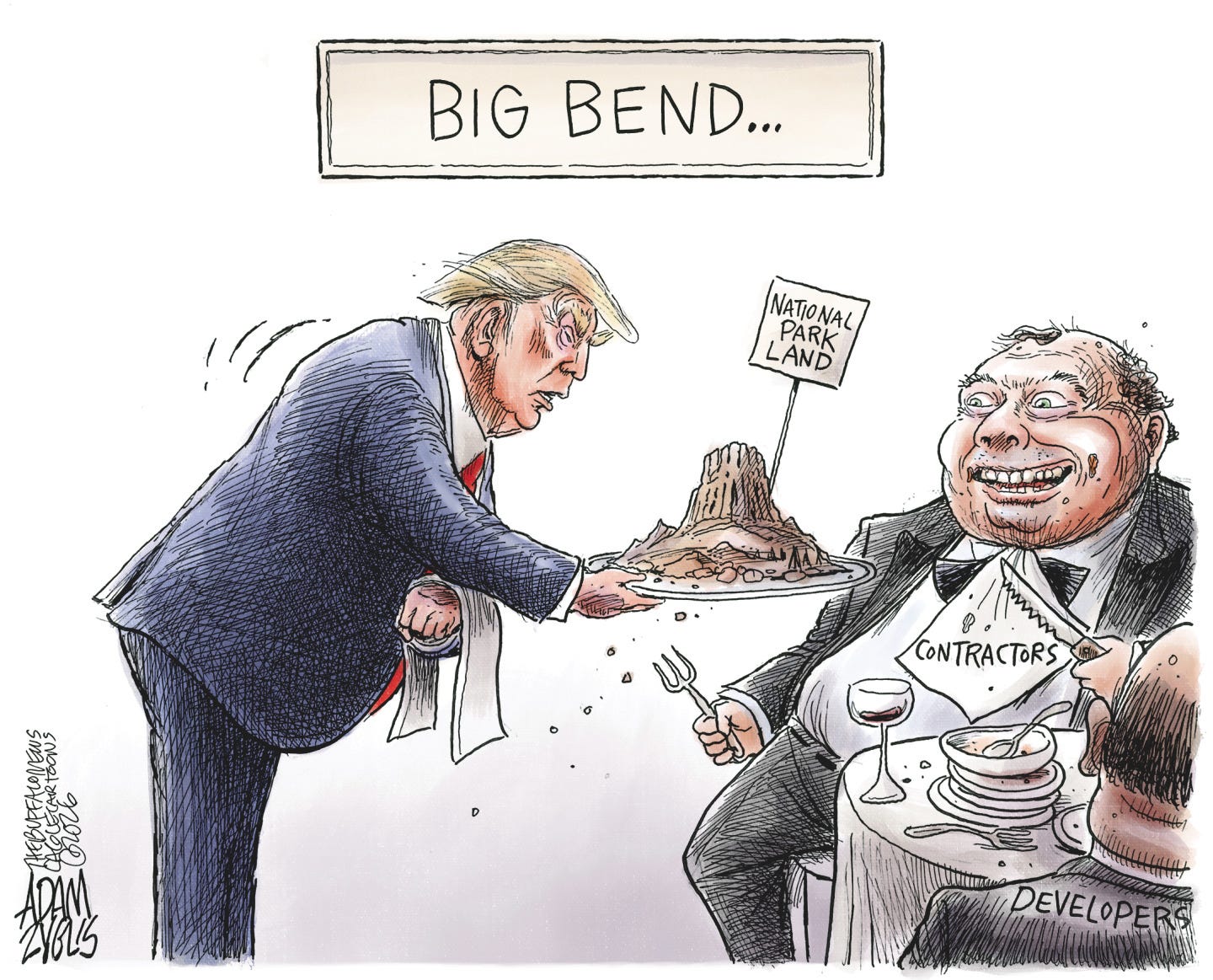 Mapping the billionaire land grab - from Big Bend to 250 million acres of national parks and forests