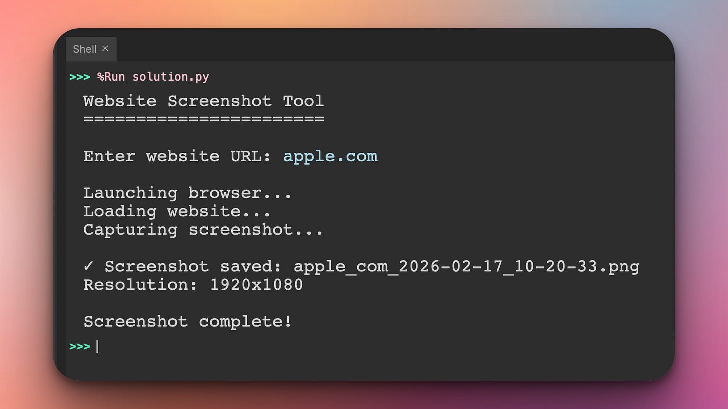 Build Website Screenshot & Thumbnail Generator: Day 1 - Website ...