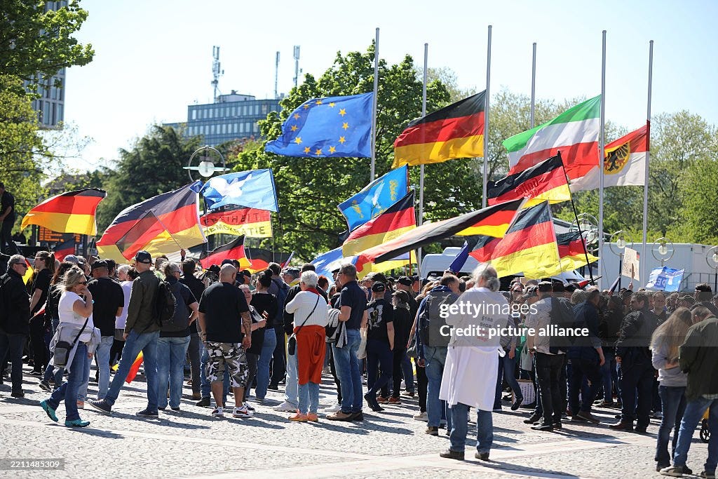 Demo "Together for Germany" - Dortmund