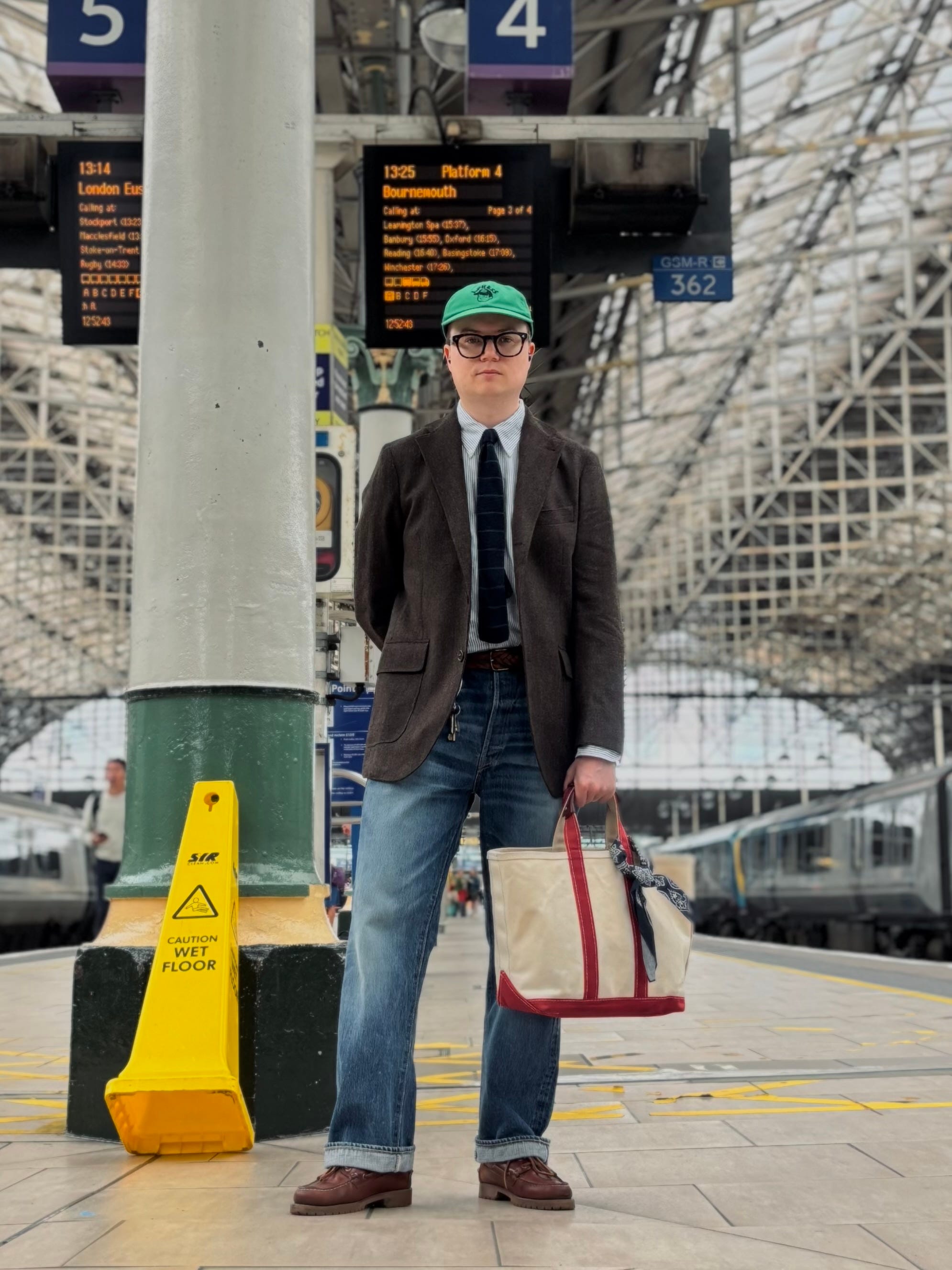 藤原マーシュ Graham Marsh x Kamakura Shirts at John Simons - by Tom Hoy