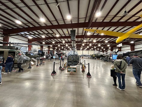 helicopter, plane, signs, stairs, cockpit, person