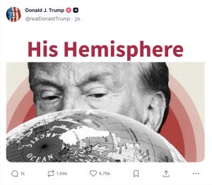 Donald Trump: His Hemisphere Donald Trump: His Hemisphere