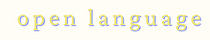 Open Language
