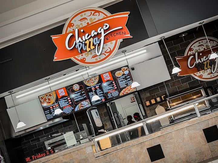 Chicago Pizza Kitchen, Sikes Senter Mall
