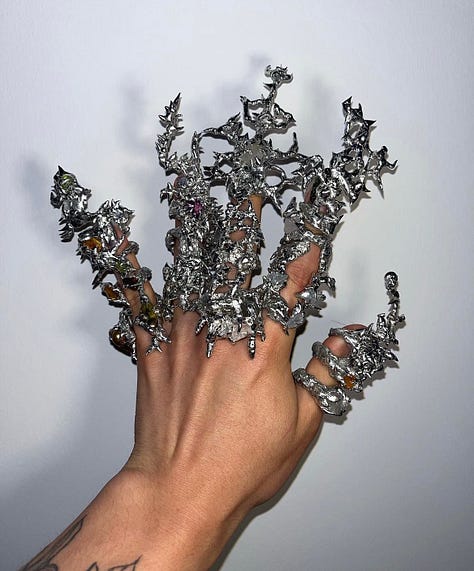 Asterisk spike jewellery trend