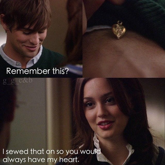 nate #blair #gossipgirl #nateandblair Wear your heart on my sleeve•• | Gossip  girl, Chuck and blair, Blair waldorf