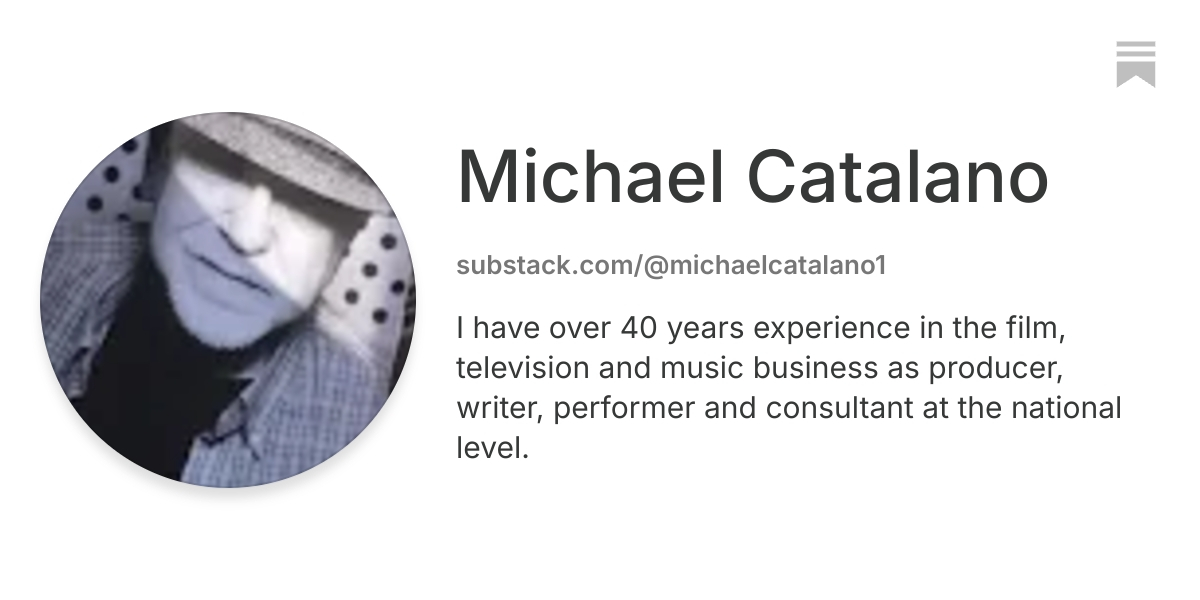 Michael Catalano | Substack
