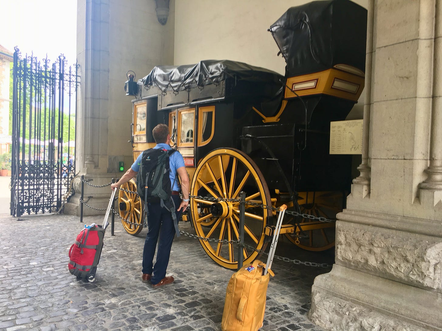 We got to make a surprise visit to Zurich!