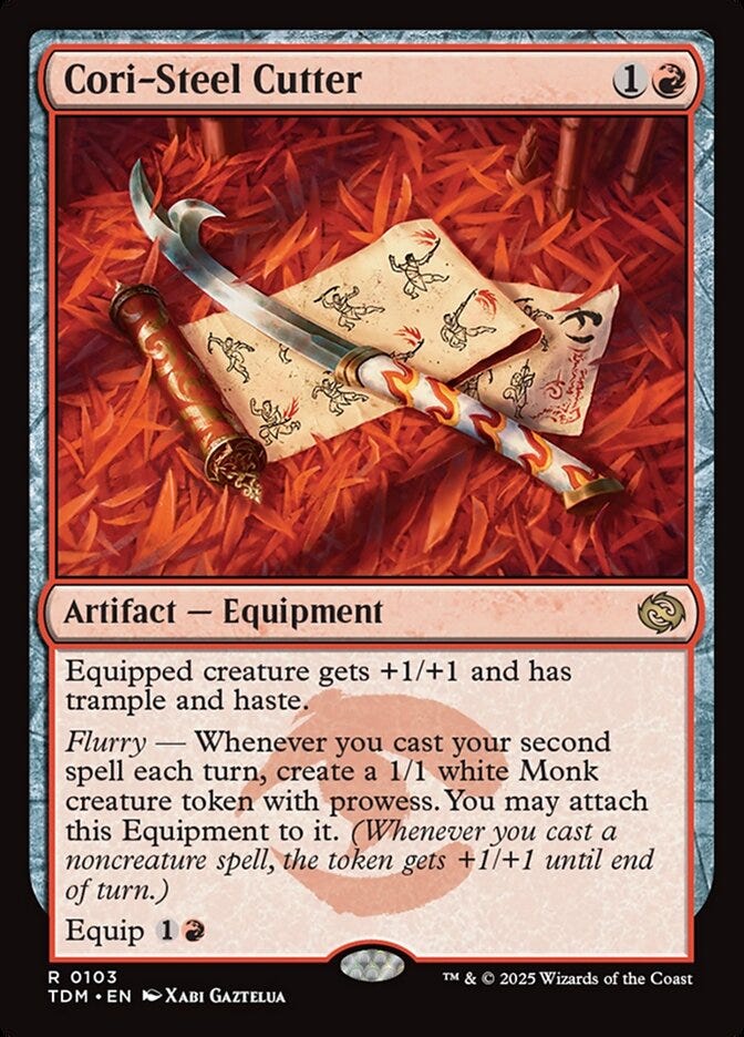 Cori-Steel Cutter (Tarkir: Dragonstorm #103)