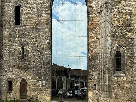 The "old" Saint-Vincent Cathedral