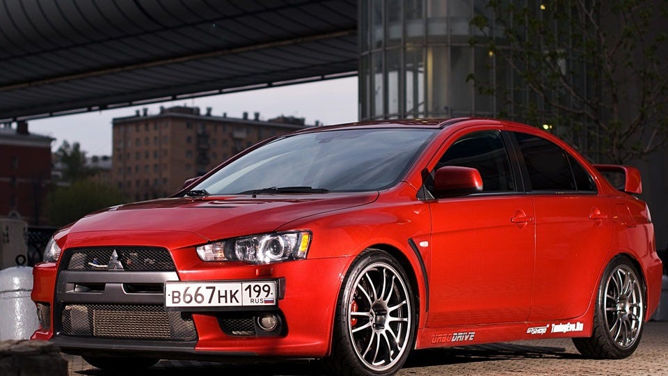 mistubishi lancer evo x