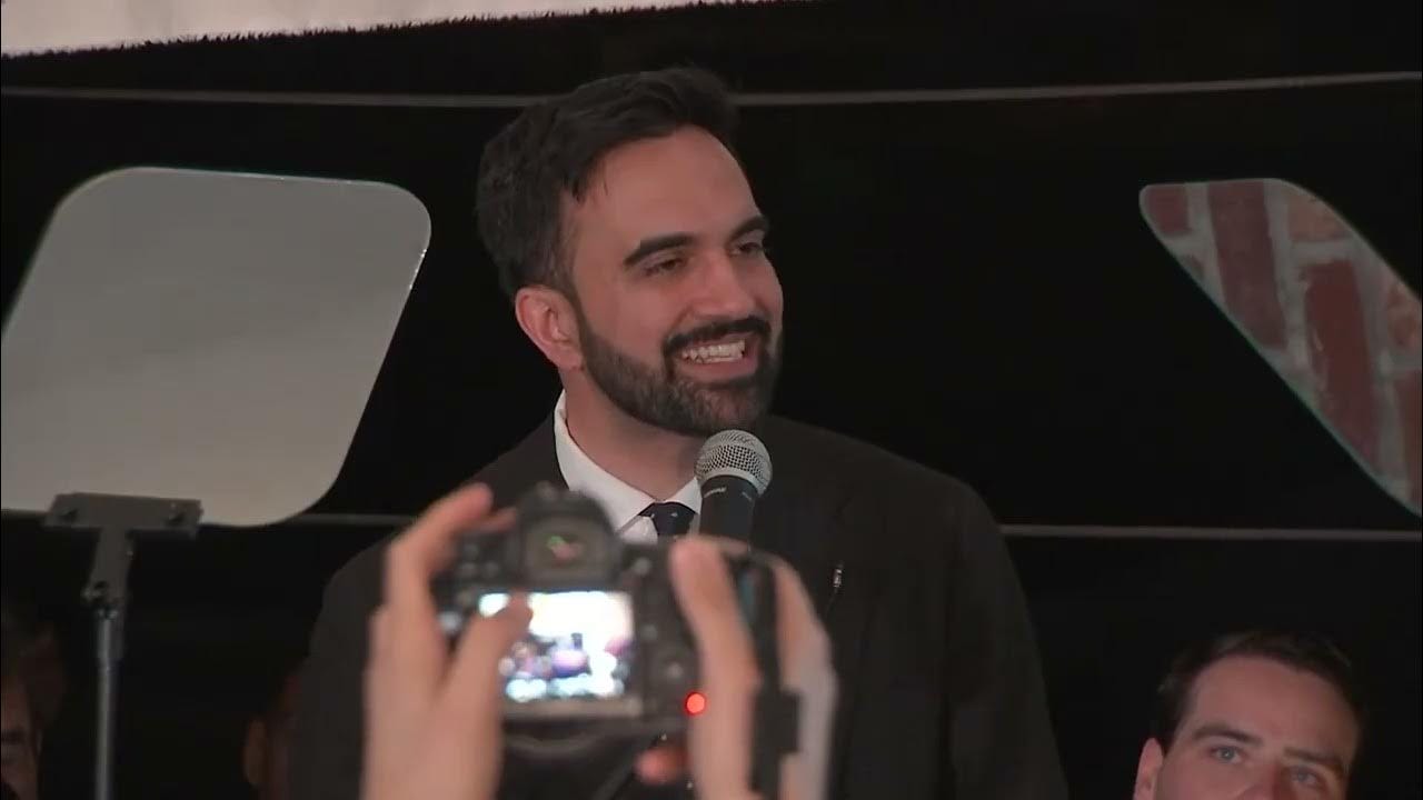 Zohan Mamdani full victory speech from NYC mayoral primary - YouTube