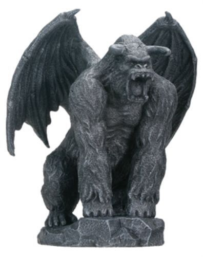 Gorilla Gargoyle Collectible Figurine Statue Sculpture Figure