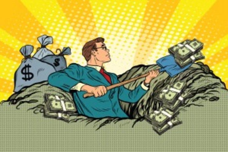 Finding money 300x200