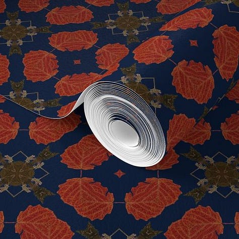 Starhan Garden Seamless Patterns on Spoonflower