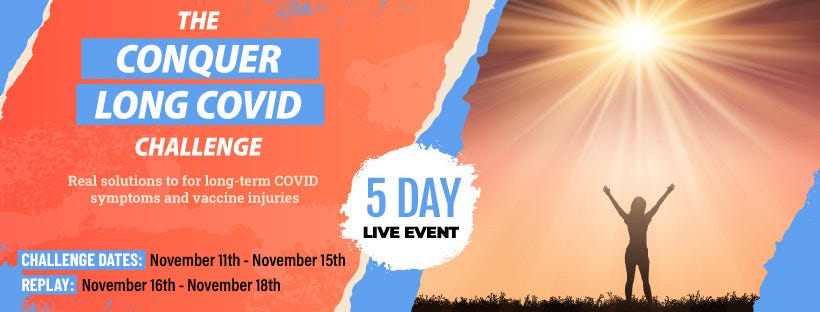 Conquer Long Covid-- replay weekend
