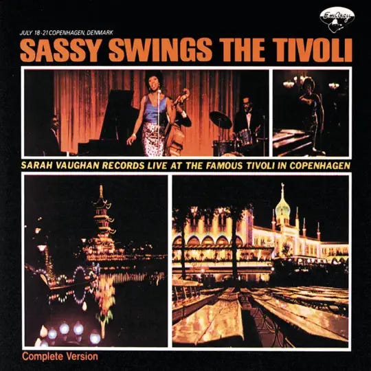 Sassy Swings the Tivoli
