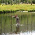Lefty on Tenkara
